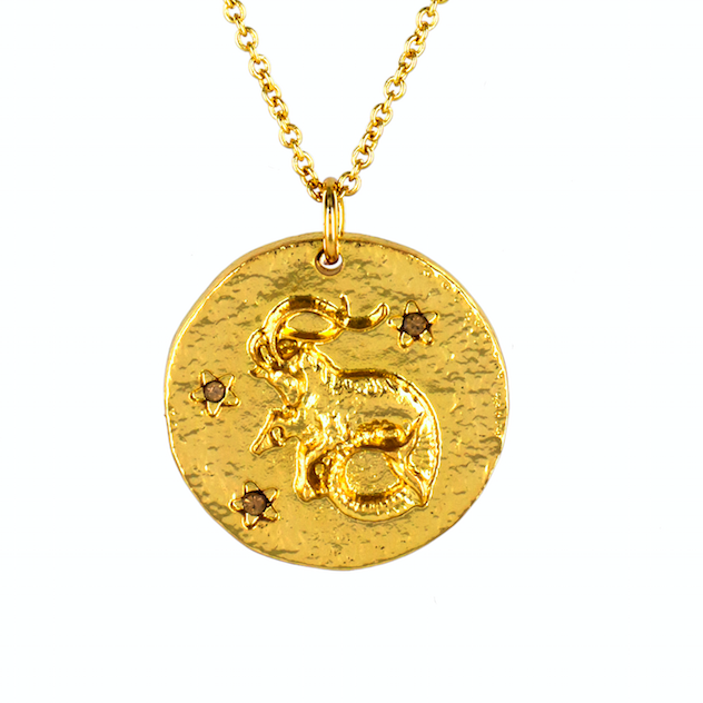 astrologie collier capricorne- astrodisiac - bijoux - paris - claire naa - jewels - necklace capricorne - astrology