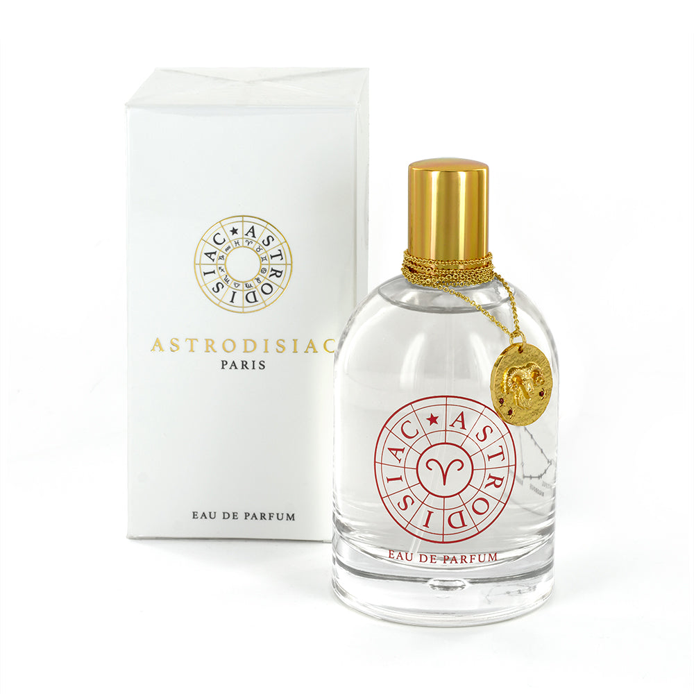 Perfume and necklace aries