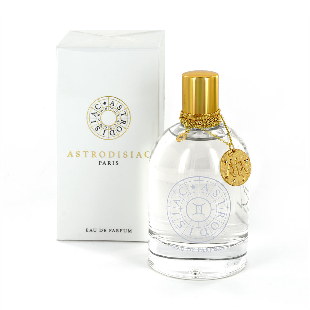 perfume and necklace gemini