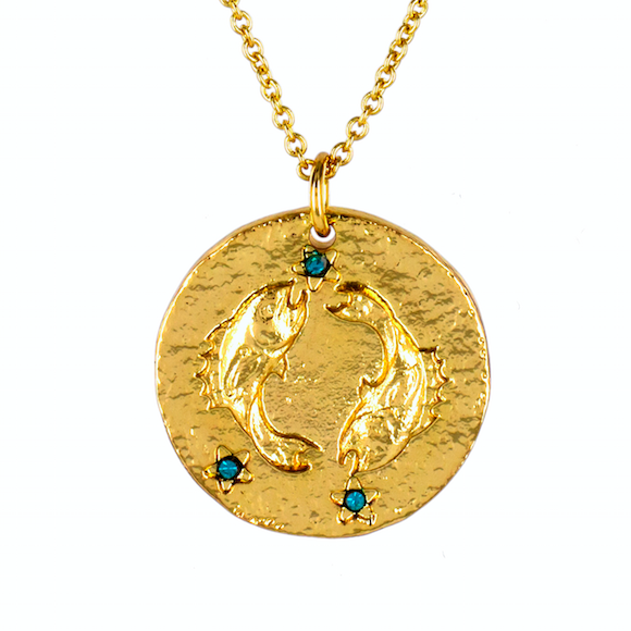 astrologie collier poissons- astrodisiac - bijoux - paris - claire naa - jewels - necklace pisces- astrology